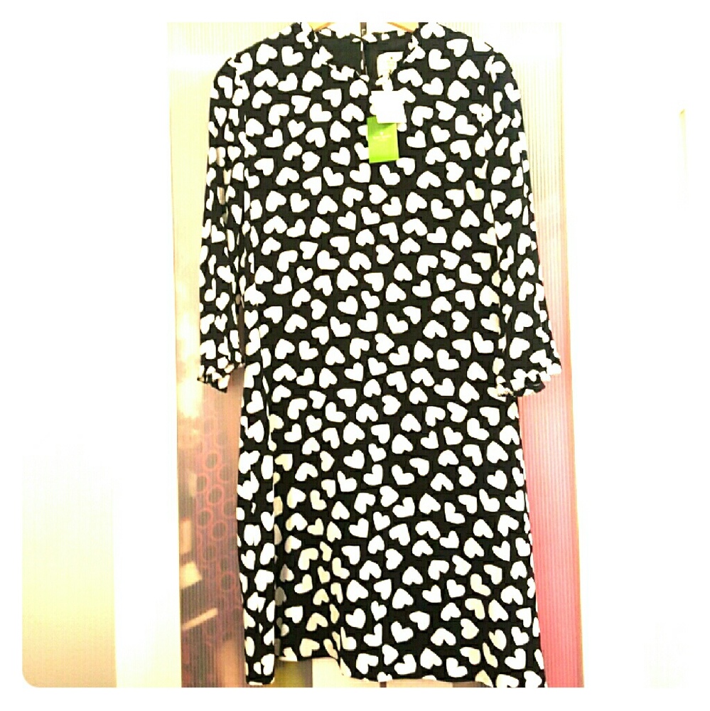 SALE! Kate Spade Dancing Hearts Dizzy Dress
